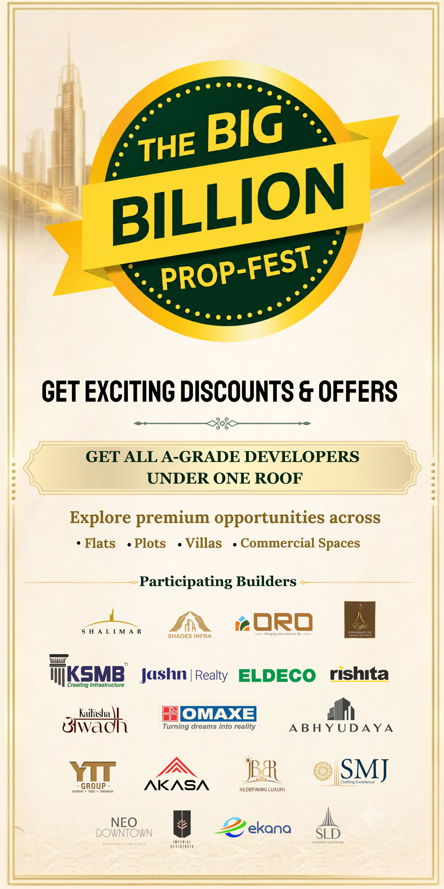 Big Billion Prop Fest event artwork